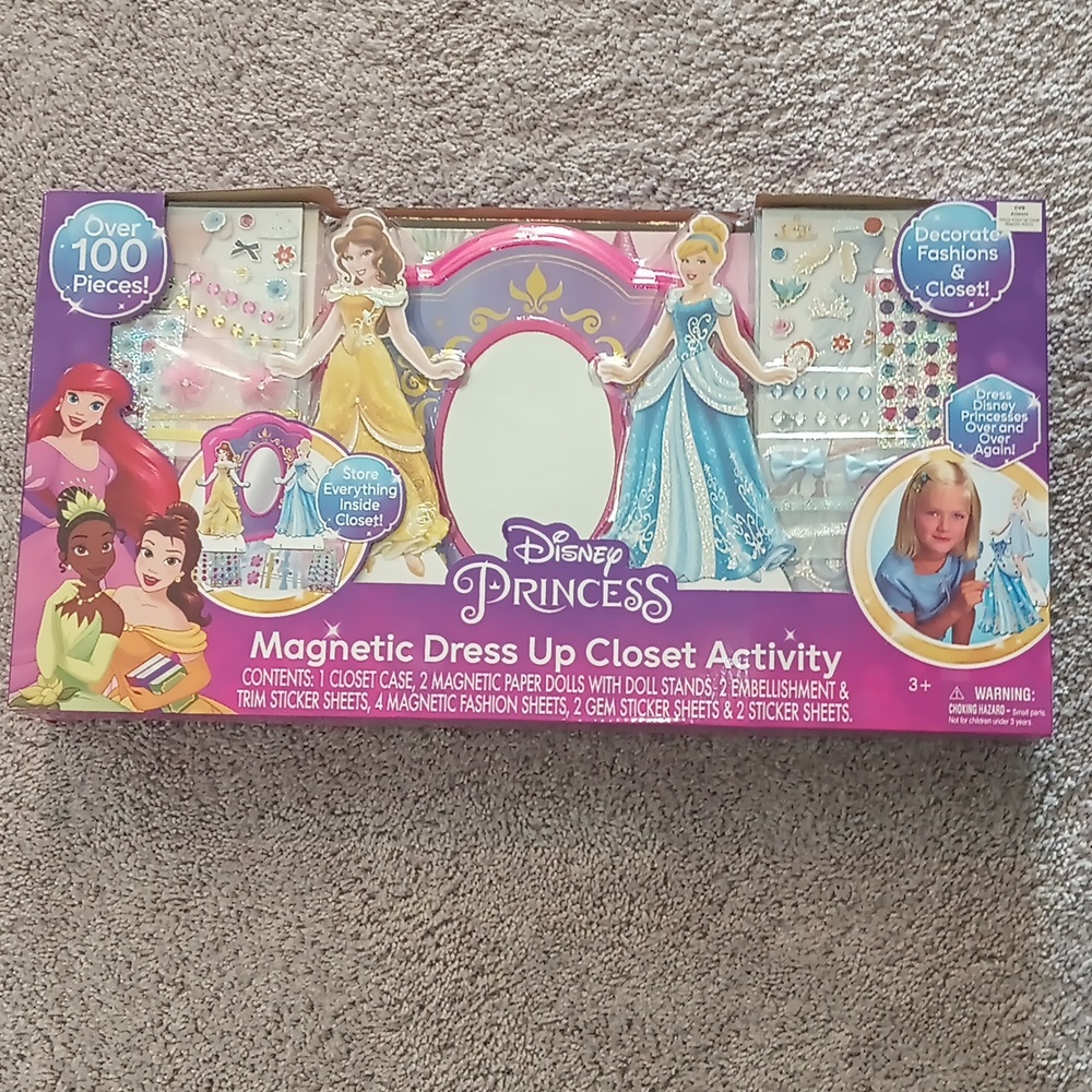 Magnetic Dress up closet Activity